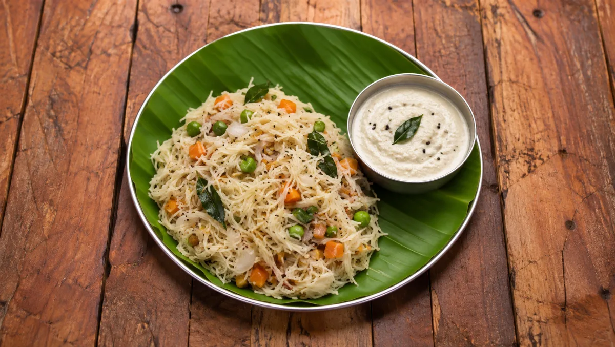 Semiya Upma + Chutney