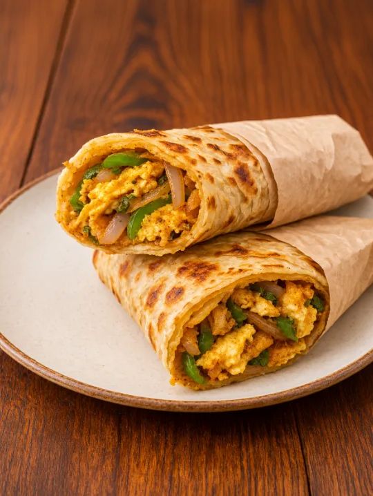 Egg Kathi Roll