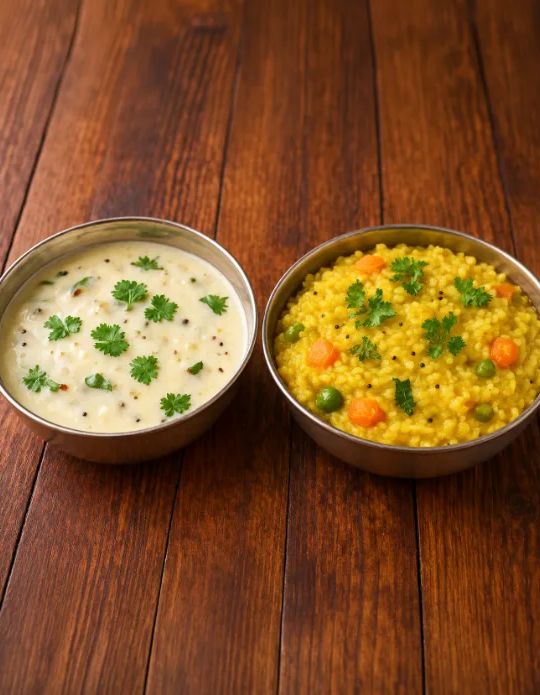 Khichdi + Kadhi